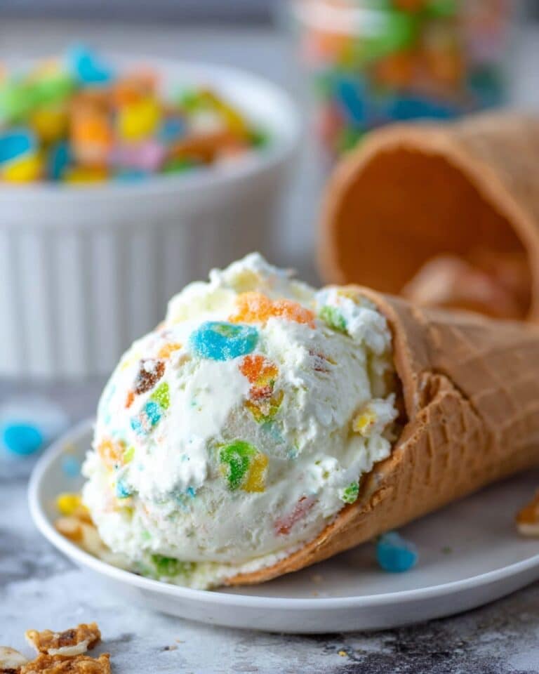 Lucky Charms Marshmallow Ice Cream Recipe
