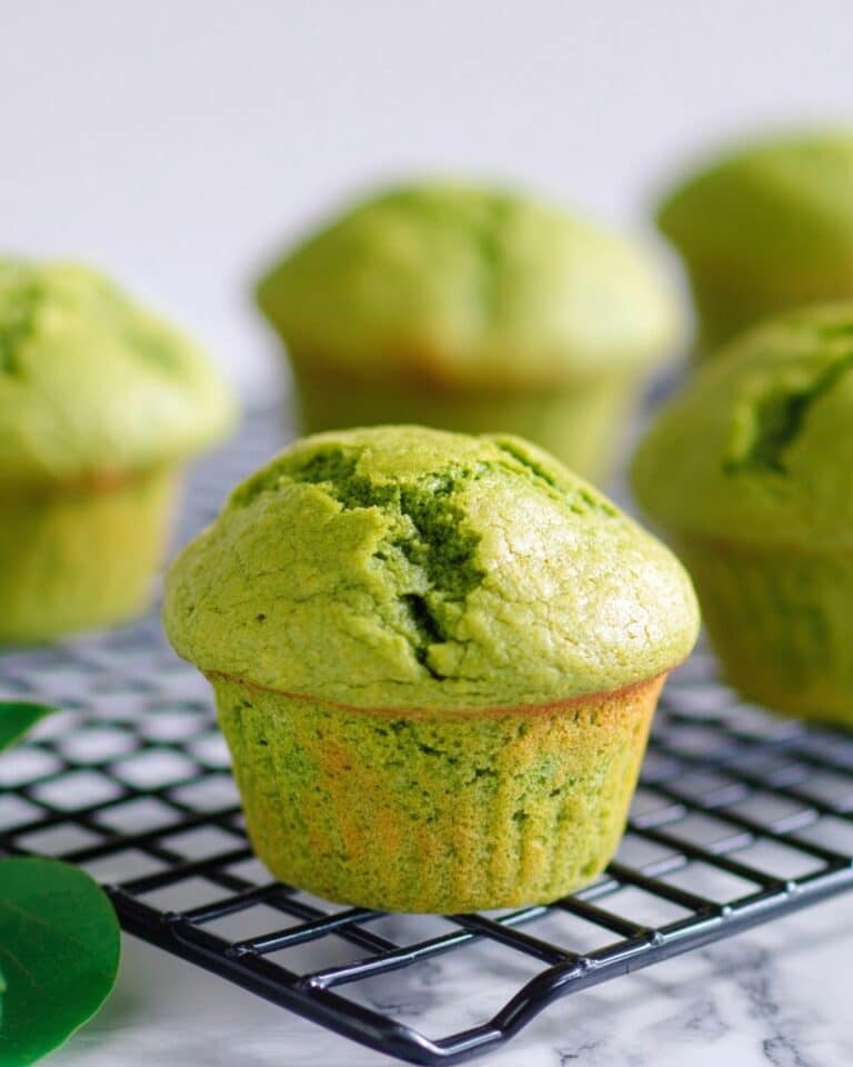 Sweet Spinach Muffins Recipe