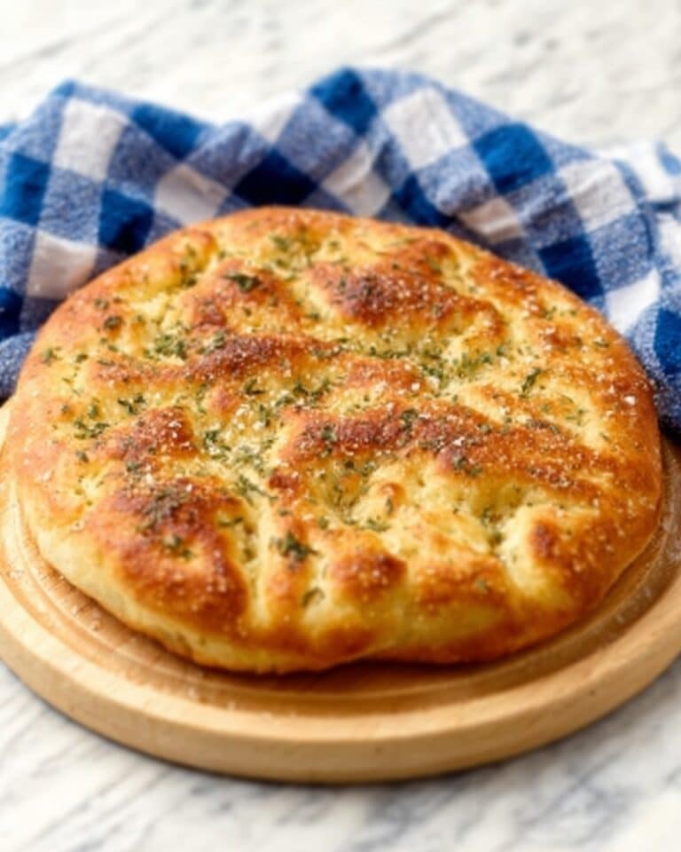 Homemade Focaccia Bread with Herbs and Sea Salt Recipe