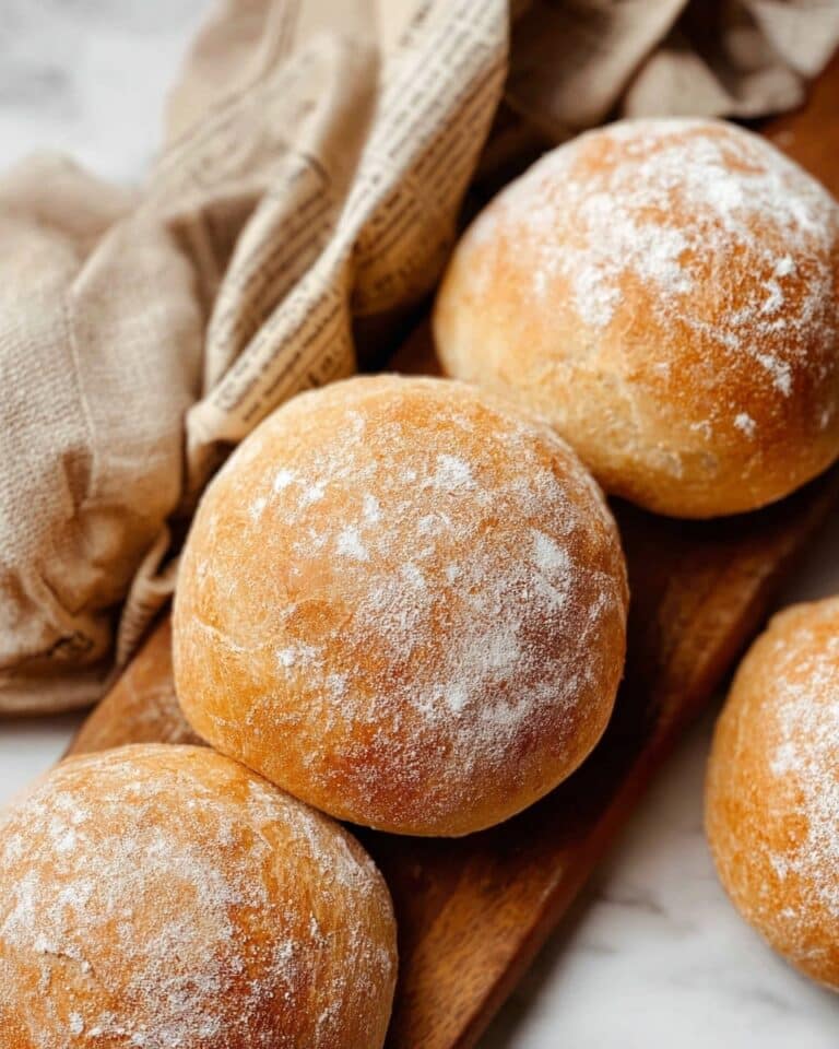 Easy Small Batch Ciabatta Rolls Recipe