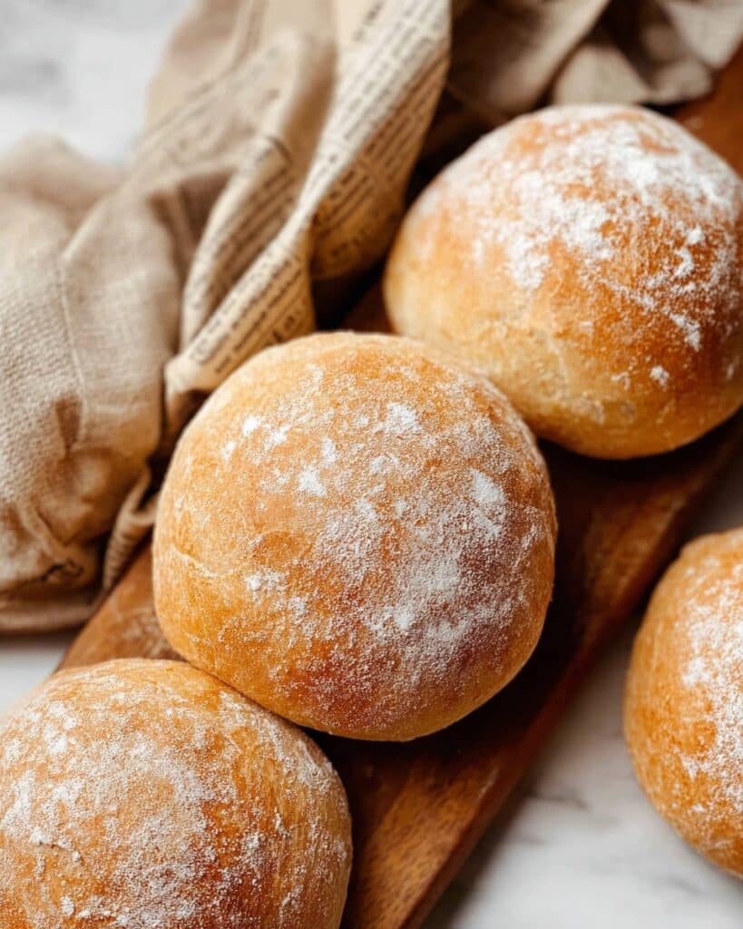 Easy Small Batch Ciabatta Rolls Recipe