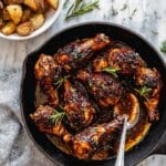 Fig Glazed Skillet Chicken Recipe