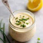 Lemon Garlic Tahini Dressing Recipe