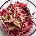 Crunchy Beet and Kohlrabi Slaw with Apples Recipe