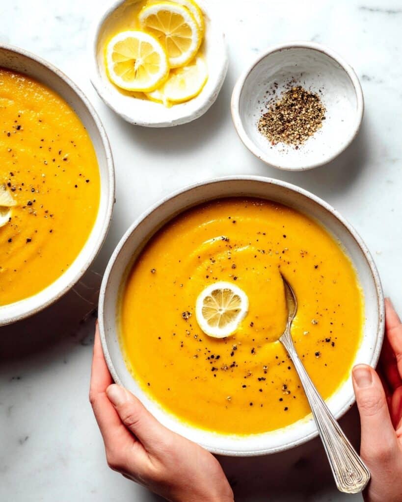 Lemony Lentil Soup Recipe