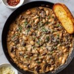 One Pot White Bean Stroganoff (Gluten-Free and Nut-Free Options) Recipe