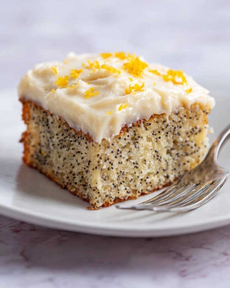 Orange and Poppy Seed Cake Recipe