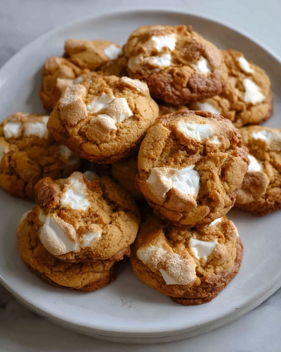 The image shows a dark gray metal muffin tray filled with twelve freshly baked muffins arranged in three rows of four. Each muffin has a golden-brown top with uneven white glaze drizzled on the surface, creating irregular patterns. The muffins are slightly cracked on top, revealing a soft texture beneath the crust. The tray is placed on a white marbled surface with a subtle pattern and smooth finish. The lighting highlights the muffins' warm color and the glaze's shine, making them look fresh and inviting photo taken with an iphone --ar 4:5 --v 7