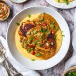 Blackened Fish and Cheese Grits Recipe