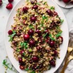 Cherry Pistachio Quinoa Salad Recipe