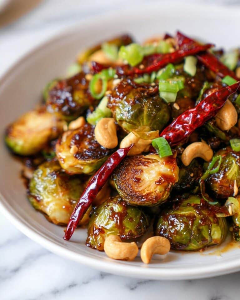 Kung Pao Brussels Sprouts Recipe