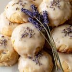Lavender Lemon Cookies with Lemon Glaze Recipe
