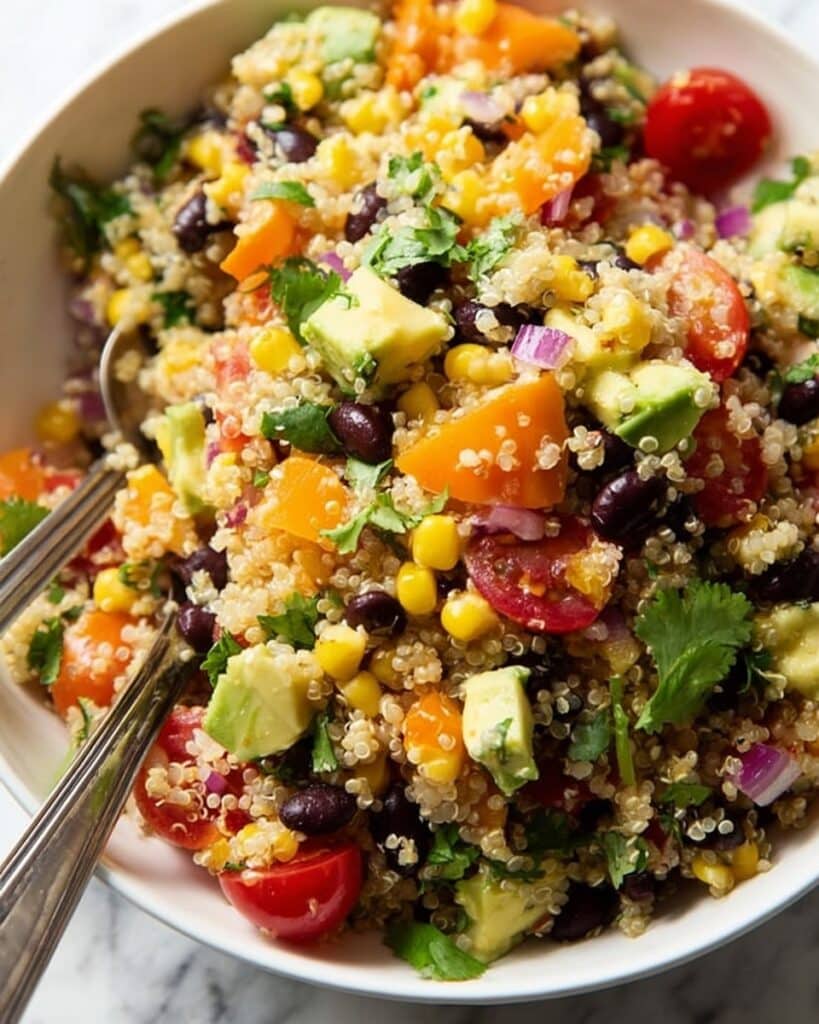 Chili Lime Quinoa Black Bean Salad (Vegan and Gluten Free) Recipe