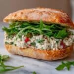 Spinach Artichoke White Bean Sandwich Recipe
