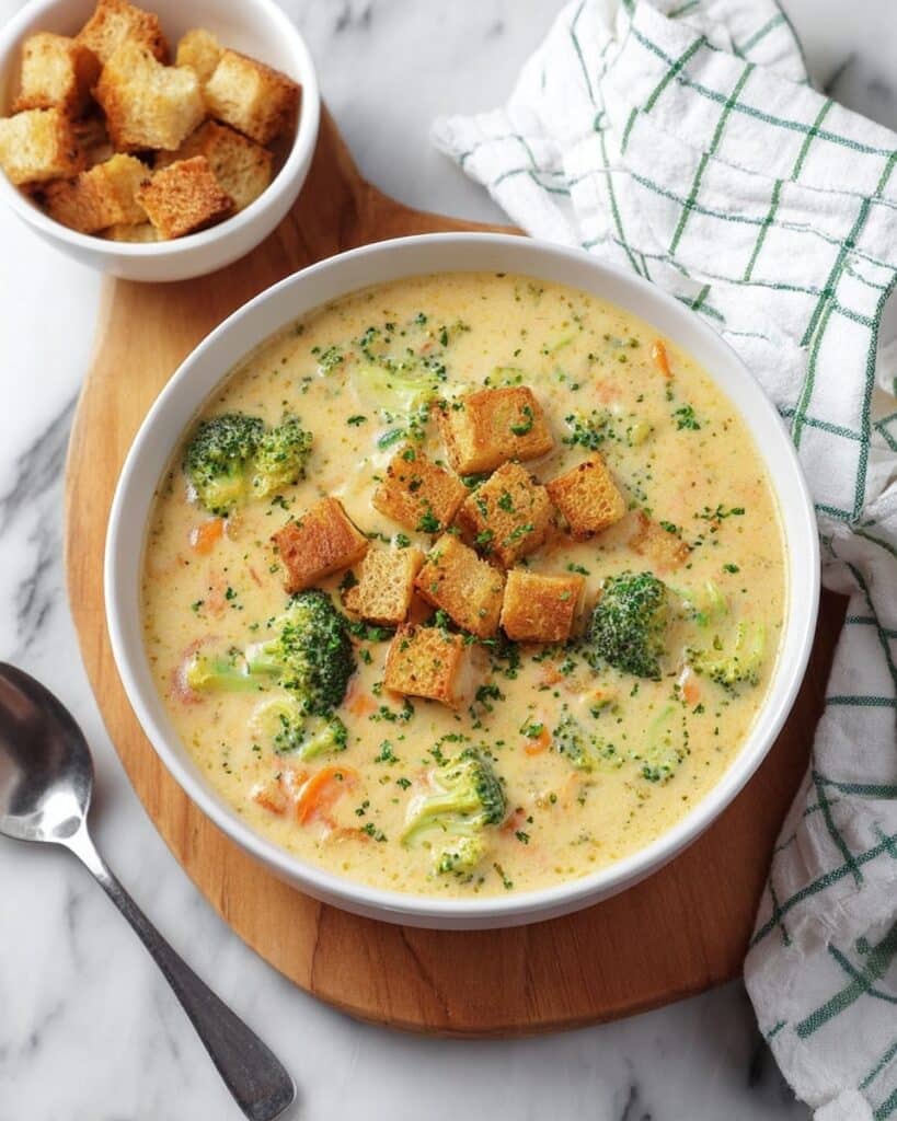 Smoked Gouda Broccoli Soup Recipe