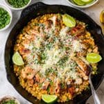 Mexican Street Corn Chicken Skillet Recipe