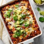 Easy Chicken Enchilada Quinoa Bake Recipe