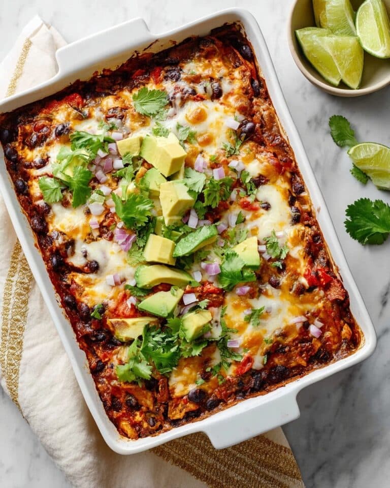 Easy Chicken Enchilada Quinoa Bake Recipe