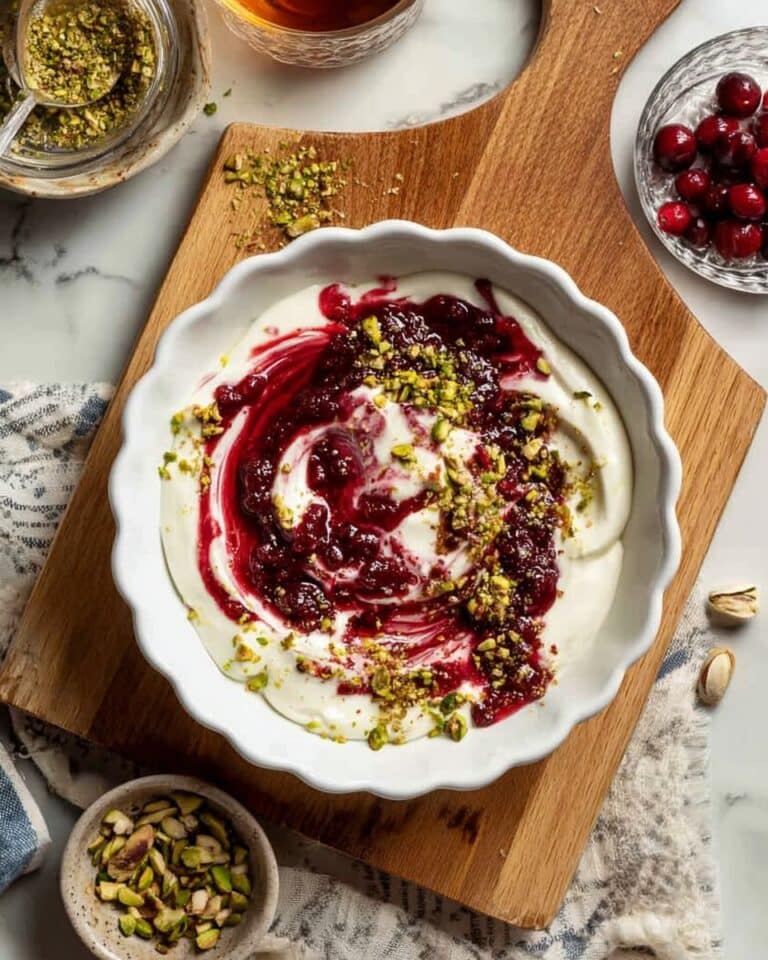 Cranberry Whipped Feta Dip Recipe