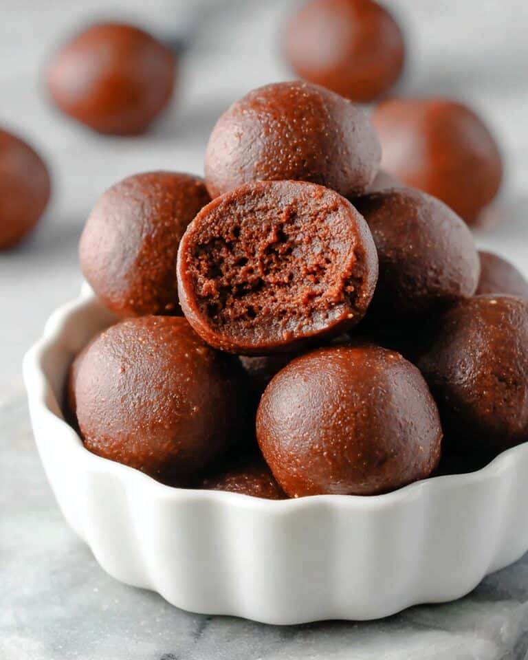 No-Bake Brownie Bites Recipe