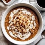 Creamy Breakfast Red Split Lentils with Coconut Milk and Walnuts Recipe