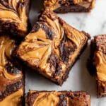 Easy Homemade Chocolate Peanut Butter Brownies Recipe