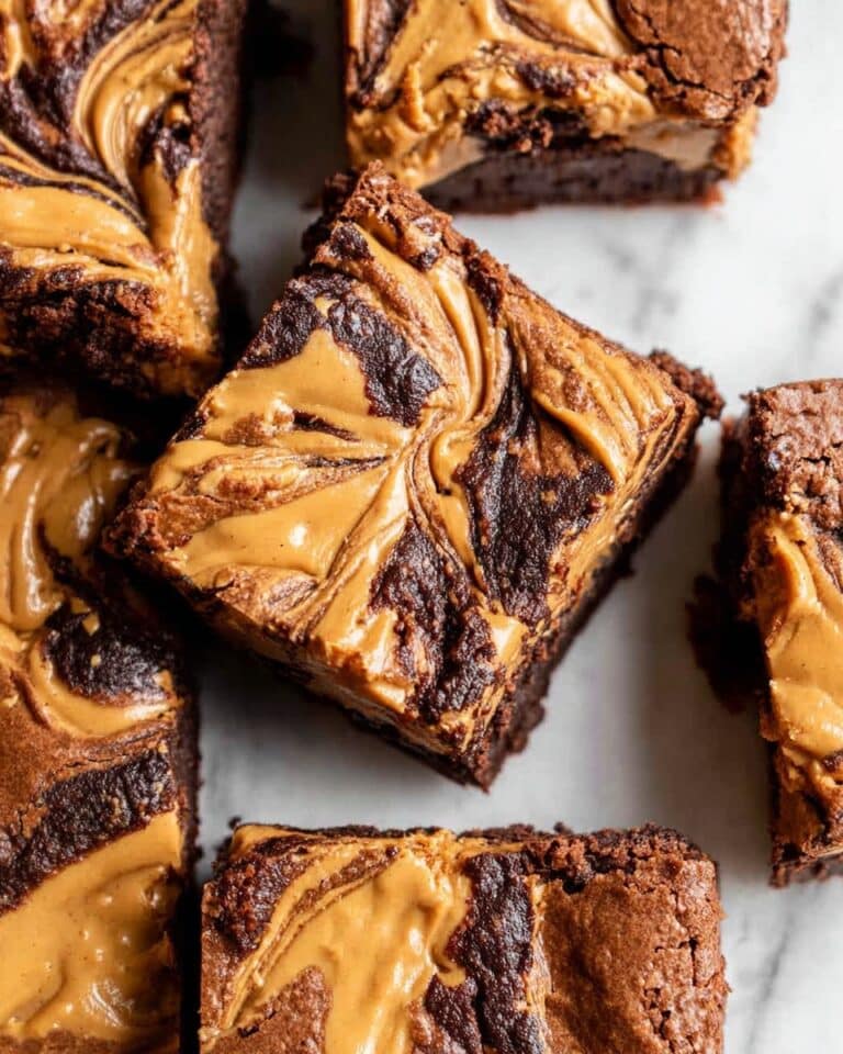 Easy Homemade Chocolate Peanut Butter Brownies Recipe