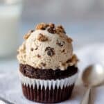 Cookie Dough Frosting with Mini Chocolate Chips Recipe