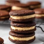 Soft Homemade Peanut Butter Oreo Cookies Recipe