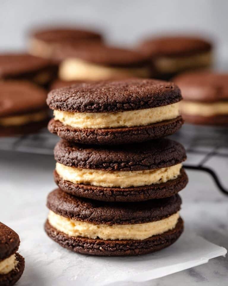 Soft Homemade Peanut Butter Oreo Cookies Recipe