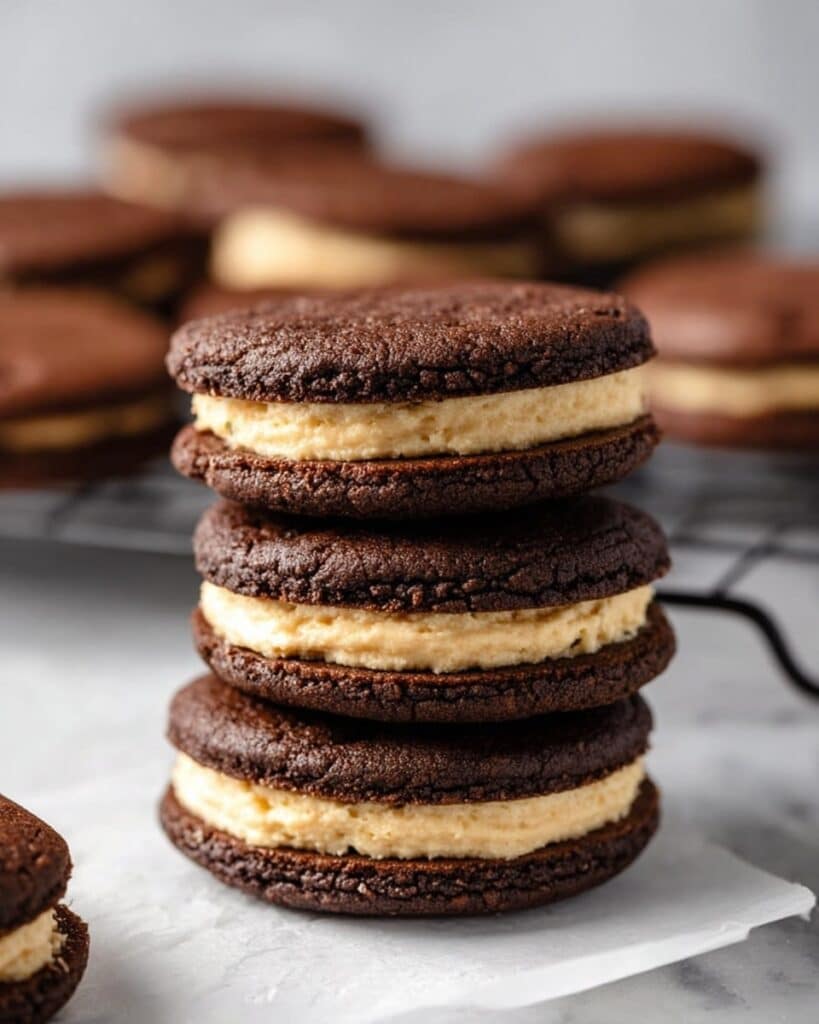 Soft Homemade Peanut Butter Oreo Cookies Recipe