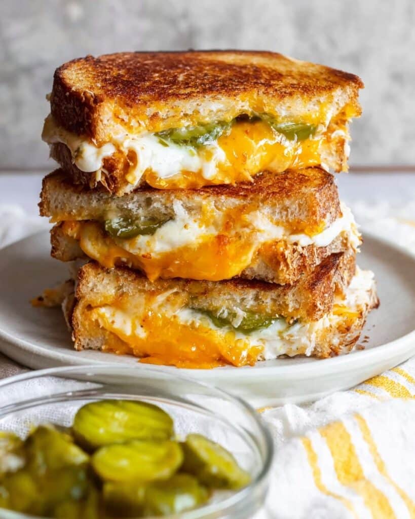 Pickle Grilled Cheese Sandwich Recipe