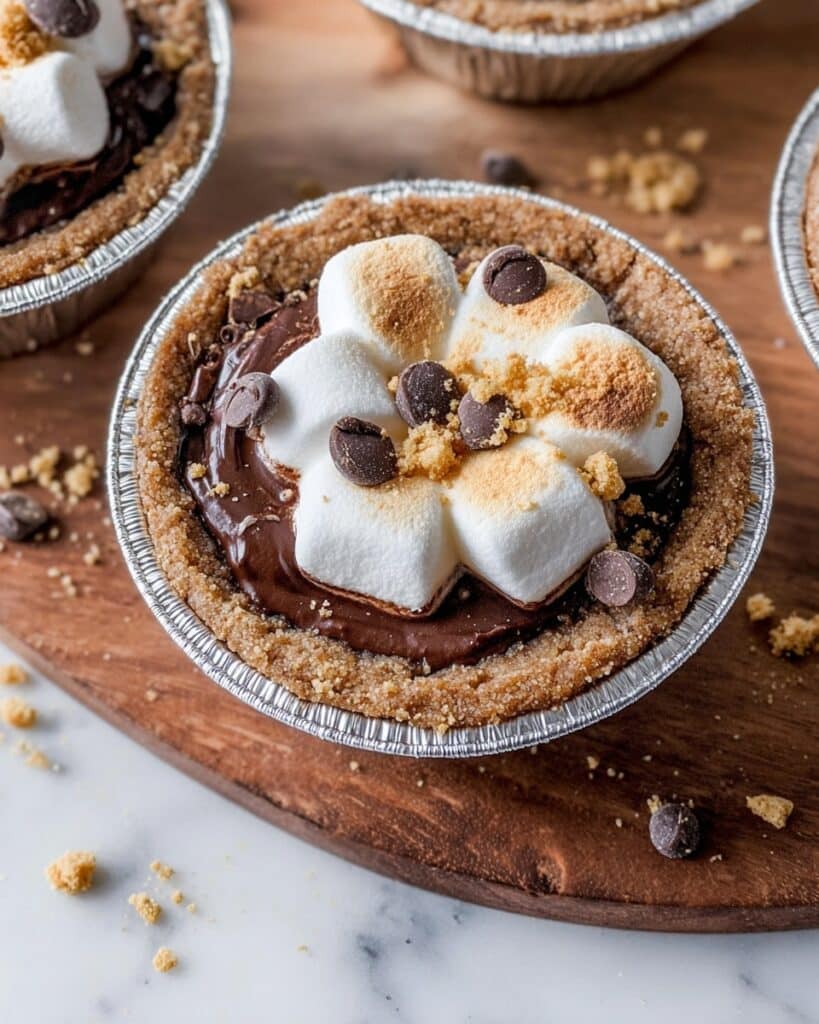 Mini S’mores Pies Recipe