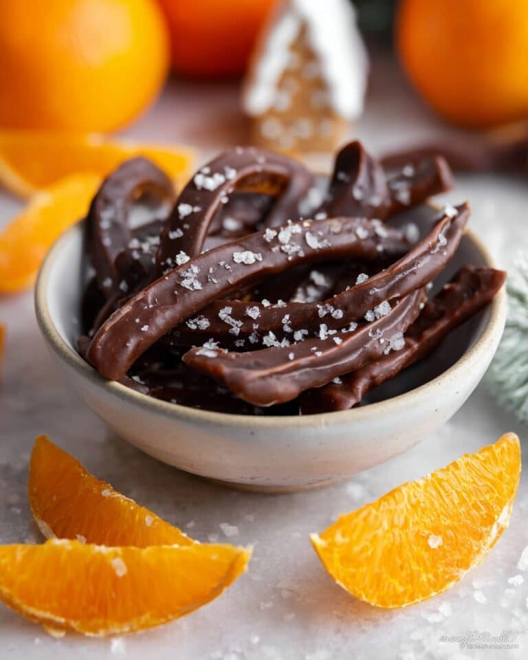 Chocolate Covered Orange Peels Recipe