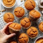 Flourless Peanut Butter Sweet Potato Muffins Recipe
