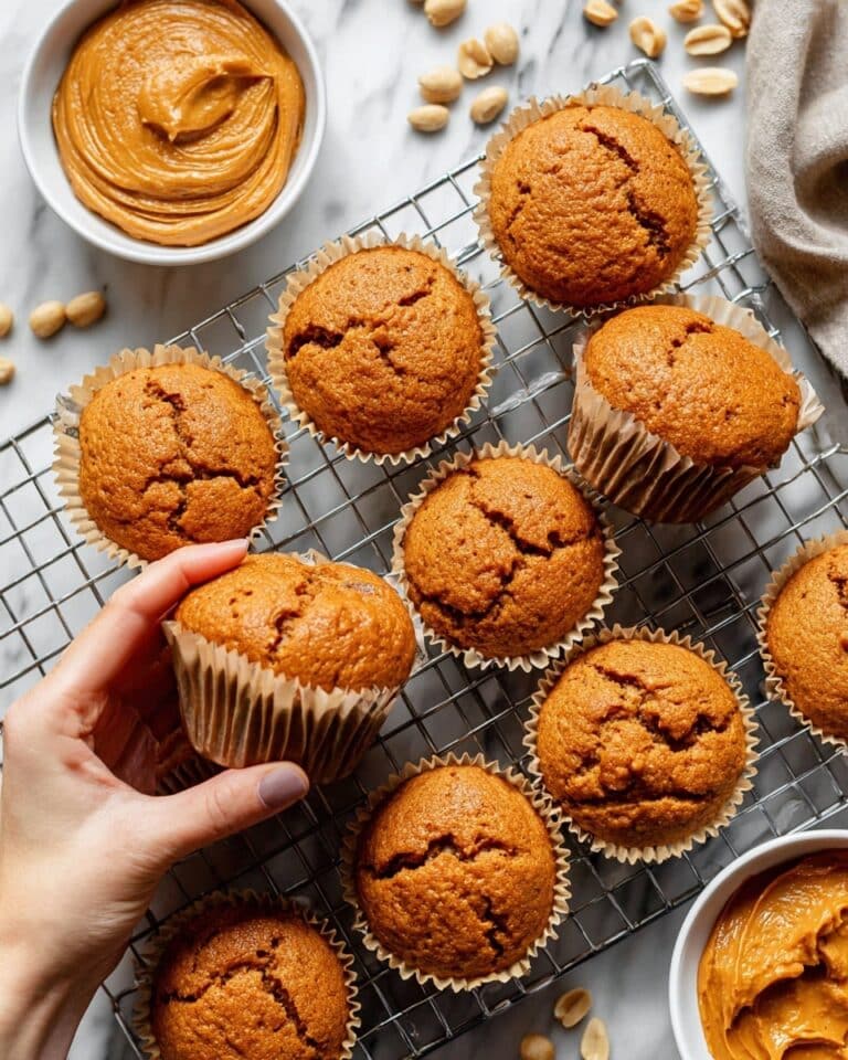 Flourless Peanut Butter Sweet Potato Muffins Recipe