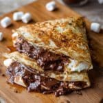Grilled S’mores Dessert Quesadillas Recipe
