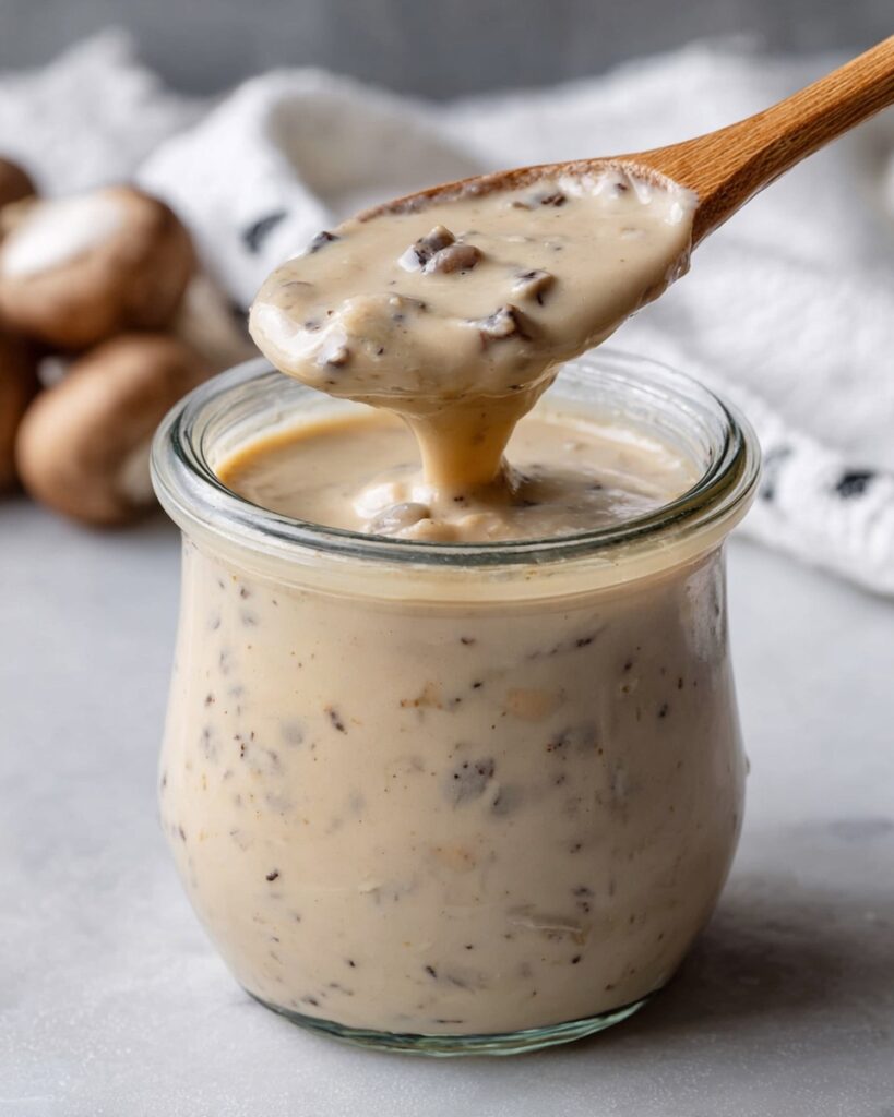 Healthy Homemade Substitute for Cream of Mushroom Soup Recipe