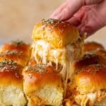 Sheet Pan Buffalo Chicken Sliders Recipe