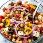 Italian Chickpea Salad Recipe