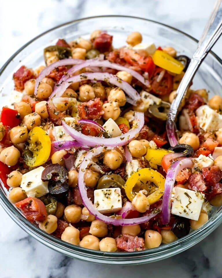 Italian Chickpea Salad Recipe