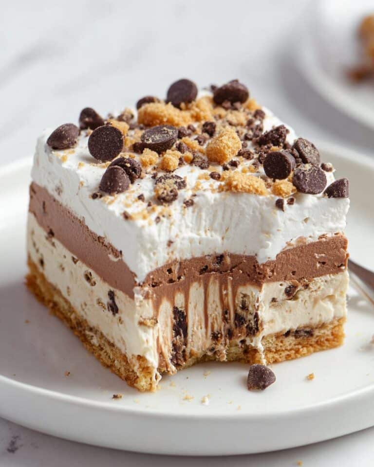 Chocolate Chip Cookie Dough Lush Recipe