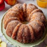 Apple Cider Bundt Cake with Caramelized Cider Glaze Recipe