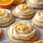 Frosted Orange Sugar Cookies Recipe
