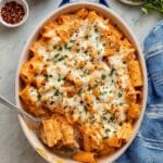 Cheesy Pumpkin Ricotta Pasta Bake Recipe