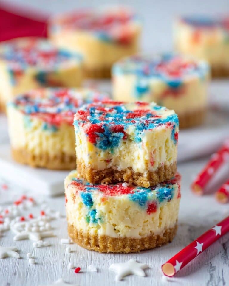 Patriotic Mini Cheesecakes Recipe