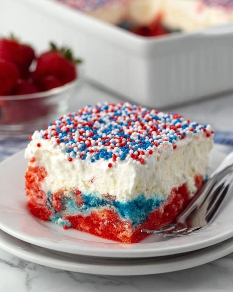 Patriotic Poke Cake Recipe