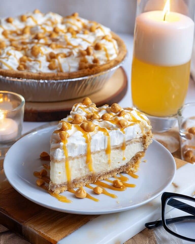 Butterbeer Pie (No Bake Harry Potter Dessert) Recipe