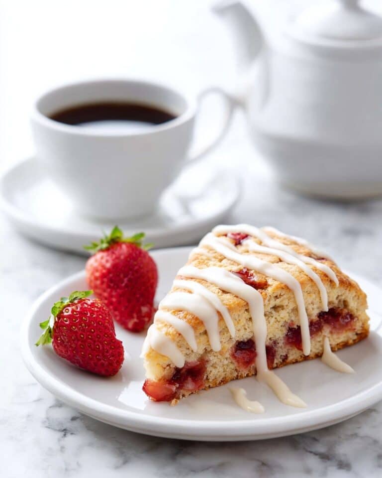 Keto Strawberry Cream Cheese Scones Recipe