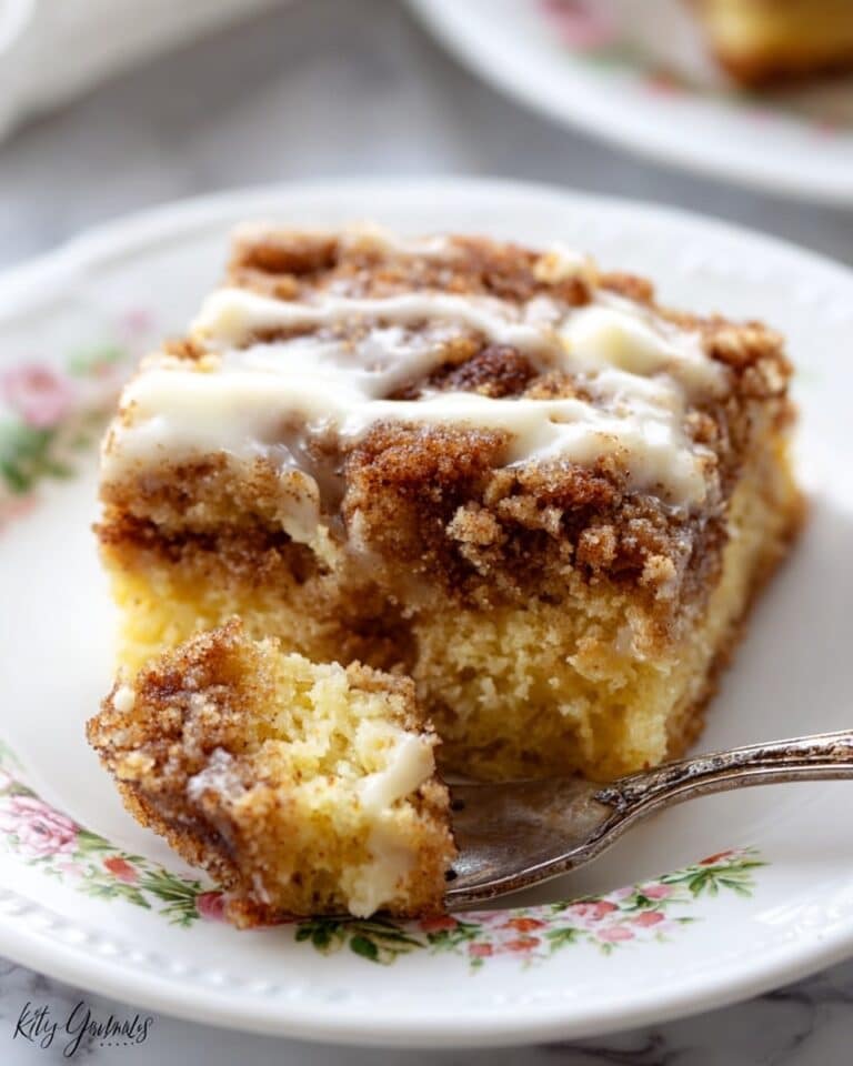 Low Carb Cinnamon Roll Cake Recipe